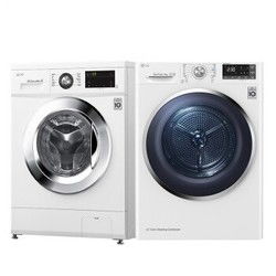 LG 9公斤滾筒洗衣機(jī)與干衣機(jī)套裝 FCM902W與RC90U2AV2W精選特價(jià)深度解析